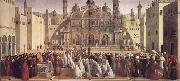 Gentile Bellini St.Mark Preaching in Alexandria china oil painting artist
